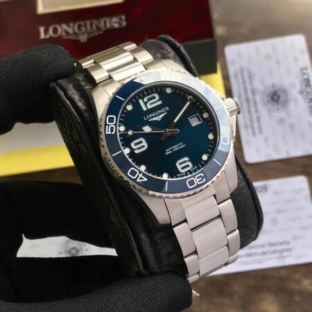 Longines HydroConquest Silver Blue Dial Premium Automatic Men’s Watch