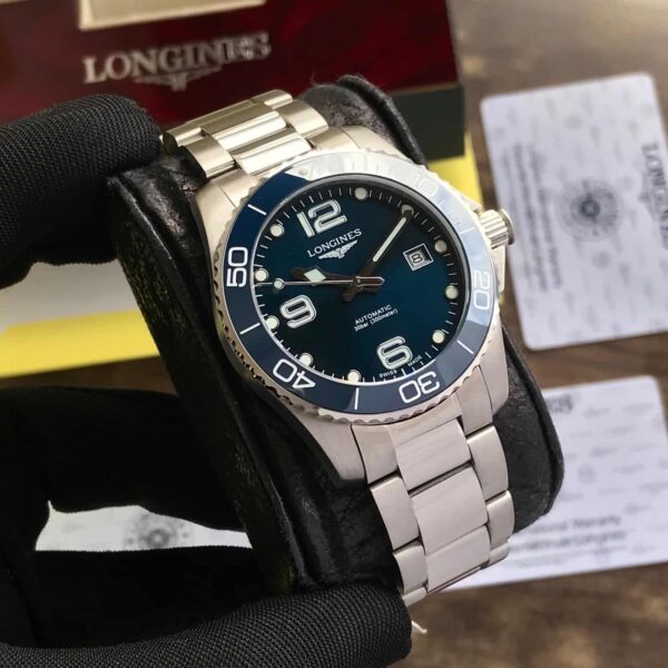 Longines HydroConquest Silver Blue Dial Premium Automatic Men’s Watch