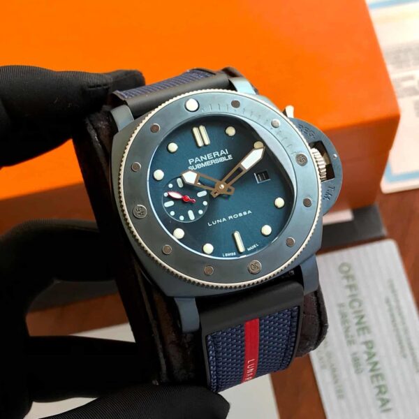 p15.1 Panerai Submersible 44mm Automatic Quarantaquattro Luna Rossa men’s Watch
