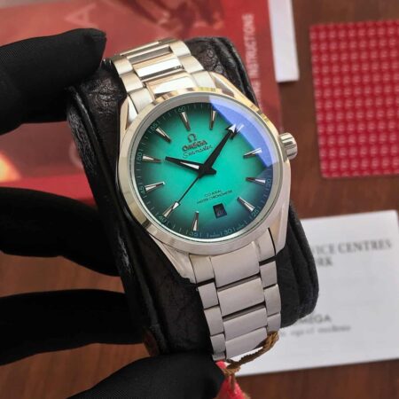 Omega Seamaster Aqua Terra Turquoise Dial Automatic Mens Watch