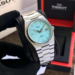 0978ba4b-2203-4670-806c-0430fb9b74df-compressed (1) Tissot PRX Powermatic Japanese Tiffany Blue Dial Automatic Mens Watch
