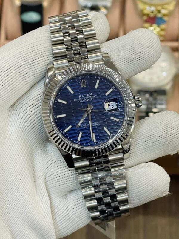 Buy Rolex | Datejust 41mm Blue Fluted Motif