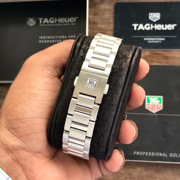 Tag Heuer Calibre 5 Stainless Steel White Dial Automatic Master Quality Mens Watch