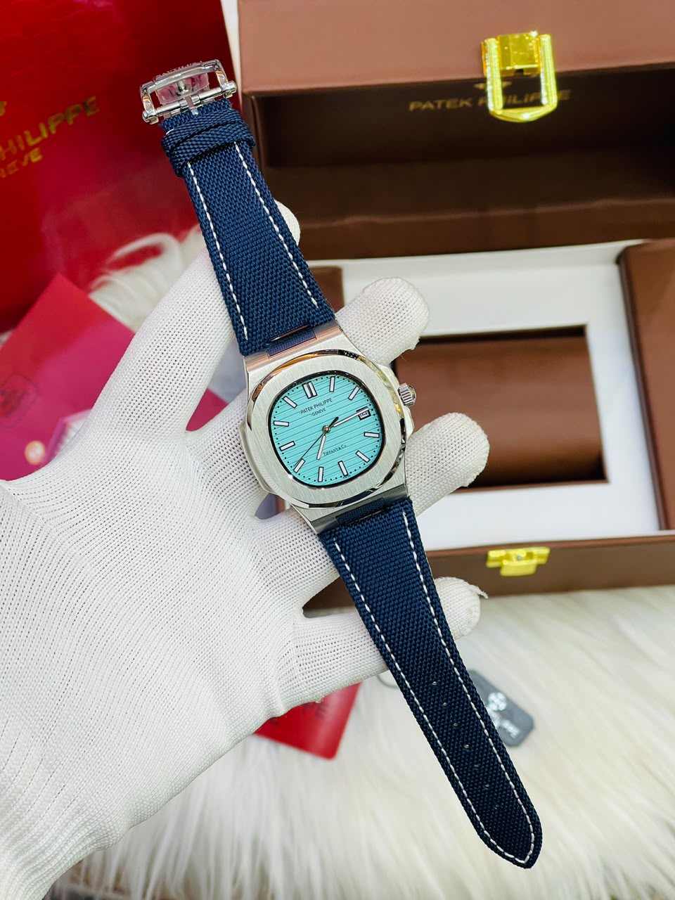 Patek Philippe Tiffany Dial Automatic Mens Watch